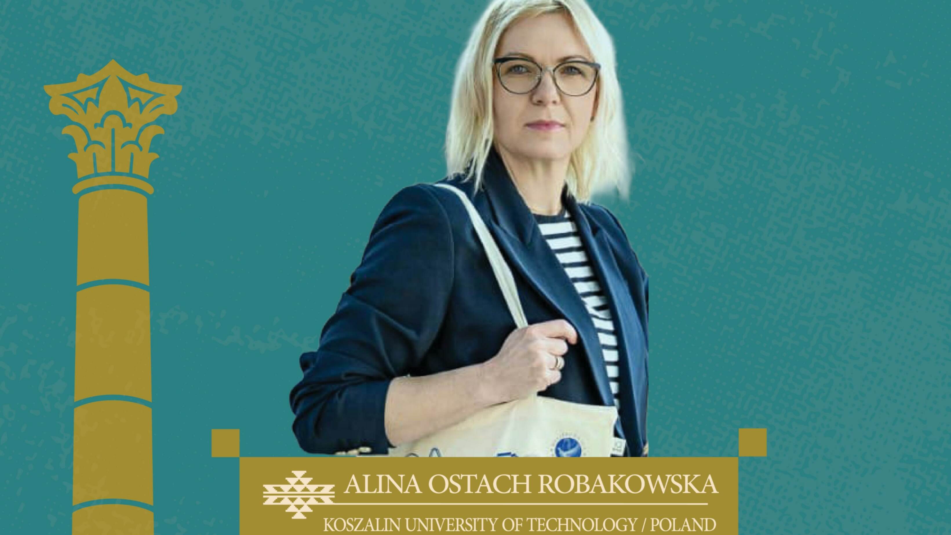 dr Alina Ostach-Robakowska w Jerash Festival International Art Symposium.