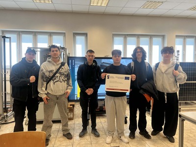Zajęcia promocyjne na Politechnice Koszalińskiej dla Zespołu Szkół Nr 9 im. Romualda Traugutta w Koszalinie