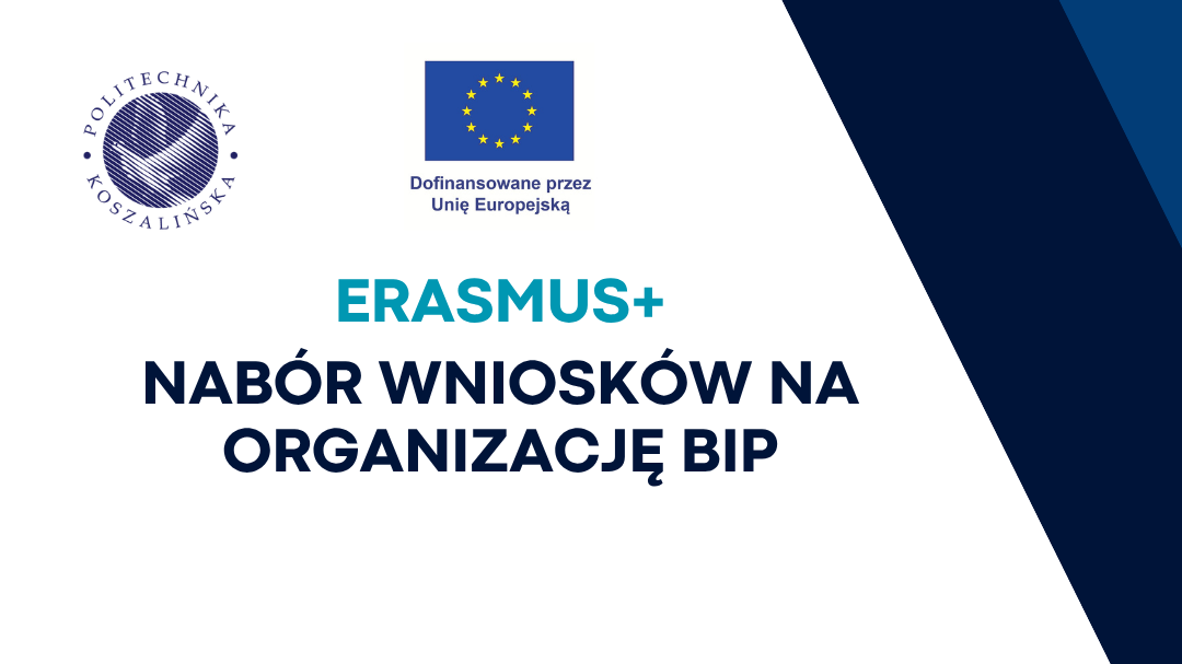 Erasmus+ nabór wniosków na organizację BIP 