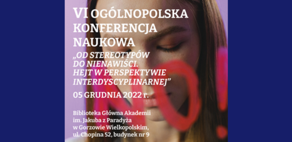 Konferencja o hejcie i mowie nienawiści w perspektywie interdyscyplinarnej