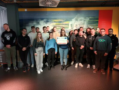 Wizyta studyjna studentów kierunku Energetyka w elektrowni jądrowej Dukovany w Czechach.