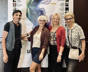 Dr Alina Ostach-Robakowska uczestniczy w 14. Europejskim Festiwalu Kosova Art 