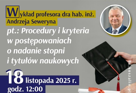 WIMiE: spotkanie z prof. Andrzejem Sewerynem