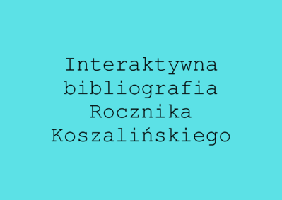 Interaktywna bibliografia