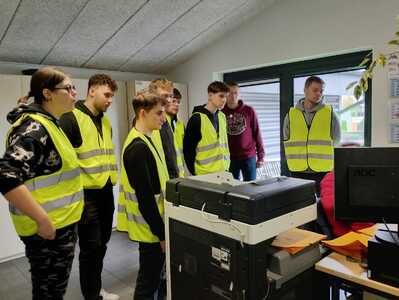 Wizyta studyjna studentów kierunku Mechanika i Budowa Maszyn w GIPO Sp. z o.o.