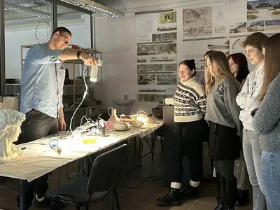 Spotkanie z Łukaszem Kurkiewiczem / przedstawicielem AQForm 