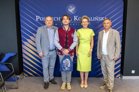 Sztuczna inteligencja w przemyśle - ten kierunek wybrał tysięczny kandydat na studia na Politechnice Koszalińskiej 