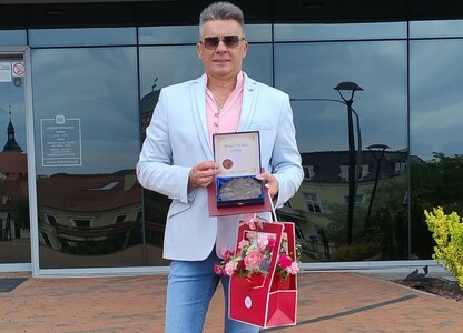 Prof. Jacek Knopek uhonorowany przez burmistrza Chojnic