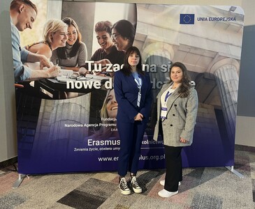Pracownicy BMM na spotkaniu wprowadzającym do zasad realizacji umów dotacyjnych Erasmus+ KA131 i KA171