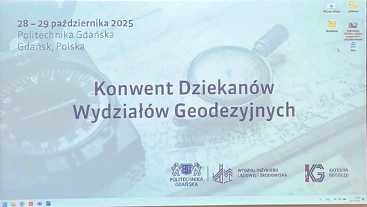 WILŚiG na Konwencie Dziekanów Wydziałów Geodezyjnych