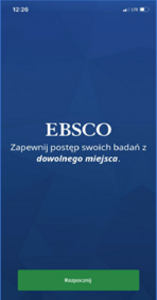 Aplikacja mobilna EBSCO - dostęp do zasobów EBSCO w każdej chwili i w każdym miejscu