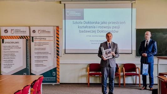 Relacja doktorant–promotor kluczem do sukcesu naukowego – wykład w Szkole Doktorskiej PK