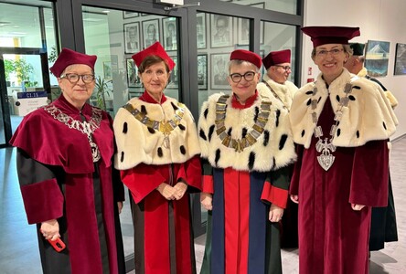 Rektor Politechniki Koszalińskiej na jubileuszu 80-lecia Politechniki Łódzkiej