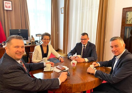 Rozmowy z ministrami o osiągnięciach i planach Politechniki Koszalińskiej 