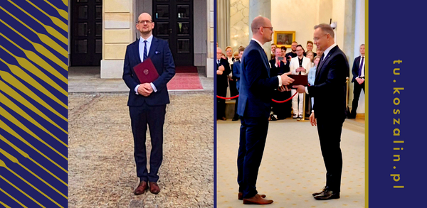 Prof. Grzegorz Bocewicz odebrał nominację z rąk Prezydenta RP
