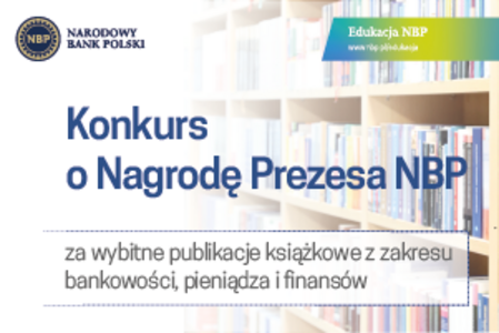 Konkurs o Nagrodę Prezesa NBP za wybitne publikacje książkowe