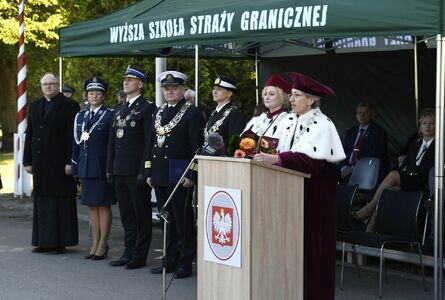 Inauguracja roku akademickiego w WSSG z udziałem prof. Danuty Zawadzkiej 