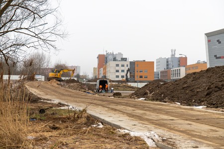 Nowa droga na terenie kampusu Politechniki Koszalińskiej