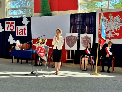 Rektor PK gościem jubileuszu 75-lecia II LO w Koszalinie