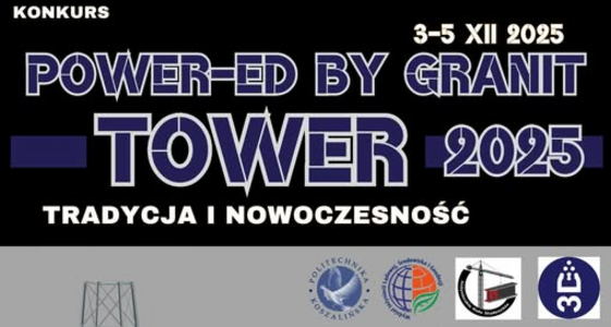Konkurs  Power-ed by GRANIT - Przedsiębiorstwo Budowlane Tower