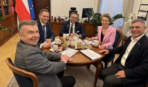Rektor Politechniki Koszalińskiej z wizytą u ministra nauki i szkolnictwa wyższego 
