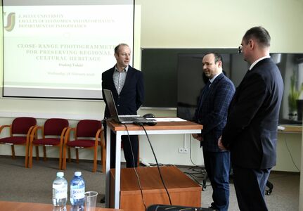 Szkoła Doktorska PK rozwija współpracę międzynarodową – wykład prof. Takáča