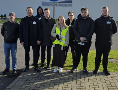 Wizyta studyjna studentów kierunku Energetyka w firmie Espersen Polska