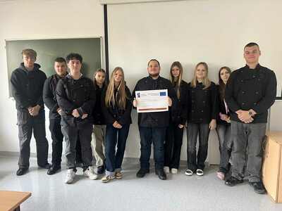 Zajęcia promocyjne na Politechnice Koszalińskiej dla Zespołu Szkół Agrotechnicznych im. Władysława Reymonta w Słupsku