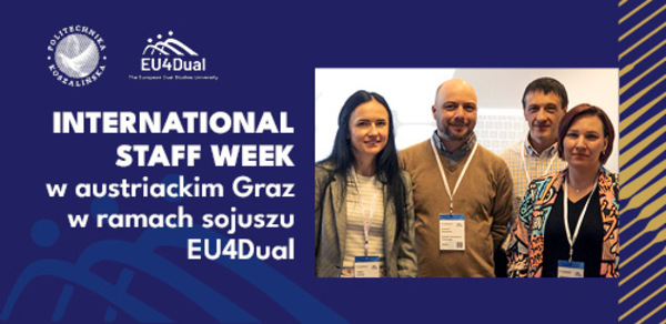 International Staff Week w austriackim Graz w ramach sojuszu EU4Dual