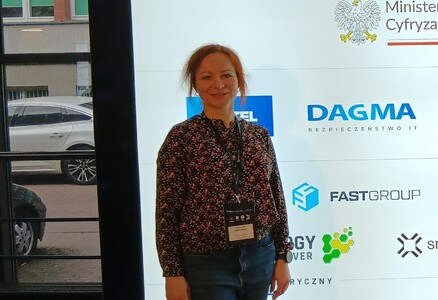 Żaklina Kamińska z UCTI na konferencji dot. cyberbezpieczeństwa