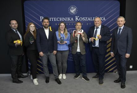 Delegacja z Huawei Technologies Co., Ltd. na spotkaniu w Politechnice Koszalińskiej