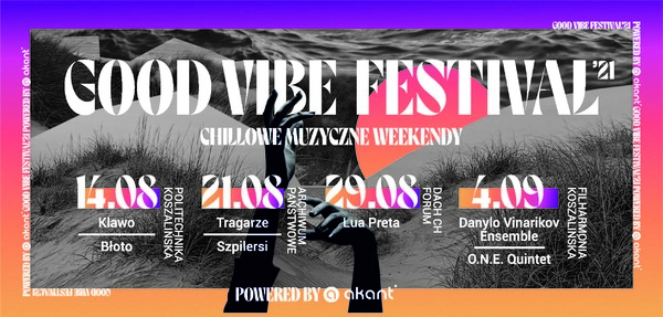 Dbamy o dobry nastrój i kulturę - Good Vibe Festiwal po raz drugi na dziedzińcu uczelni.