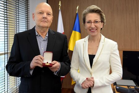 Medal za współpracę z Uniwersytetem w Ivano-Frankivsku
