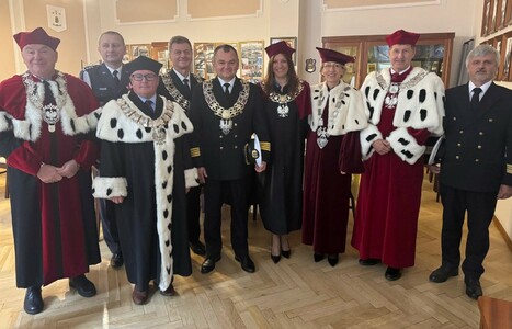 Rektor PK na inauguracji roku akademickiego 2026/2027 w Politechnice Morskiej w Szczecinie