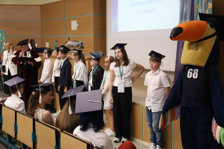 Uroczyste zakończenie roku akademickiego na Koszalińskim Uniwersytecie Dzieci i Młodzieży