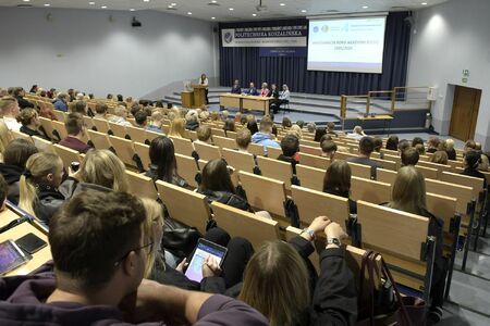 Spotkanie inauguracyjne na Wydziale Nauk Ekonomicznych Politechniki Koszalińskiej