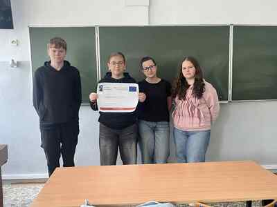 Zajęcia promocyjne w Zespole Szkół nr 9 im. Romualda Traugutta w Koszalinie.