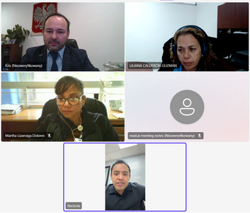 Spotkanie online z Universidad Tecnológica de Cancún w Meksyku