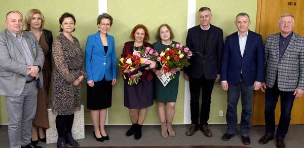 Podziękowania za długoletnią pracę 
