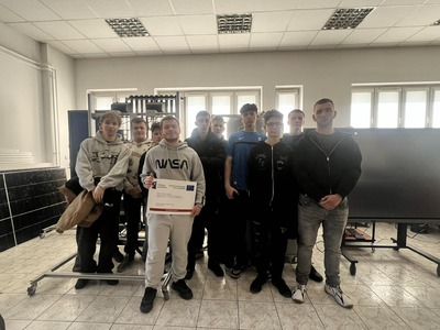 Zajęcia promocyjne na Politechnice Koszalińskiej dla Zespołu Szkół Nr 10 im. Bolesława Chrobrego w Koszalinie